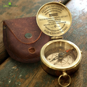 Personalisierter Gravierter Kompass - Familie - An Mein Patenkind - Degpb16001