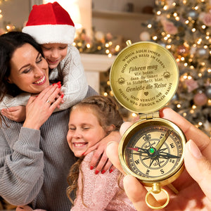 Personalisierter Kompass - Familie - Für Sohn Tochter Enkelin Enkel - Degpb16023