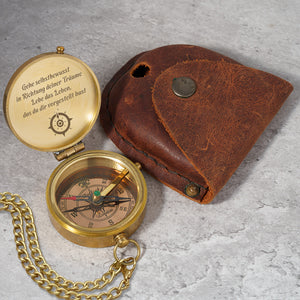 Personalisierter Kompass - Familie - Für Sohn Tochter Enkelin Enkel - Degpb16005
