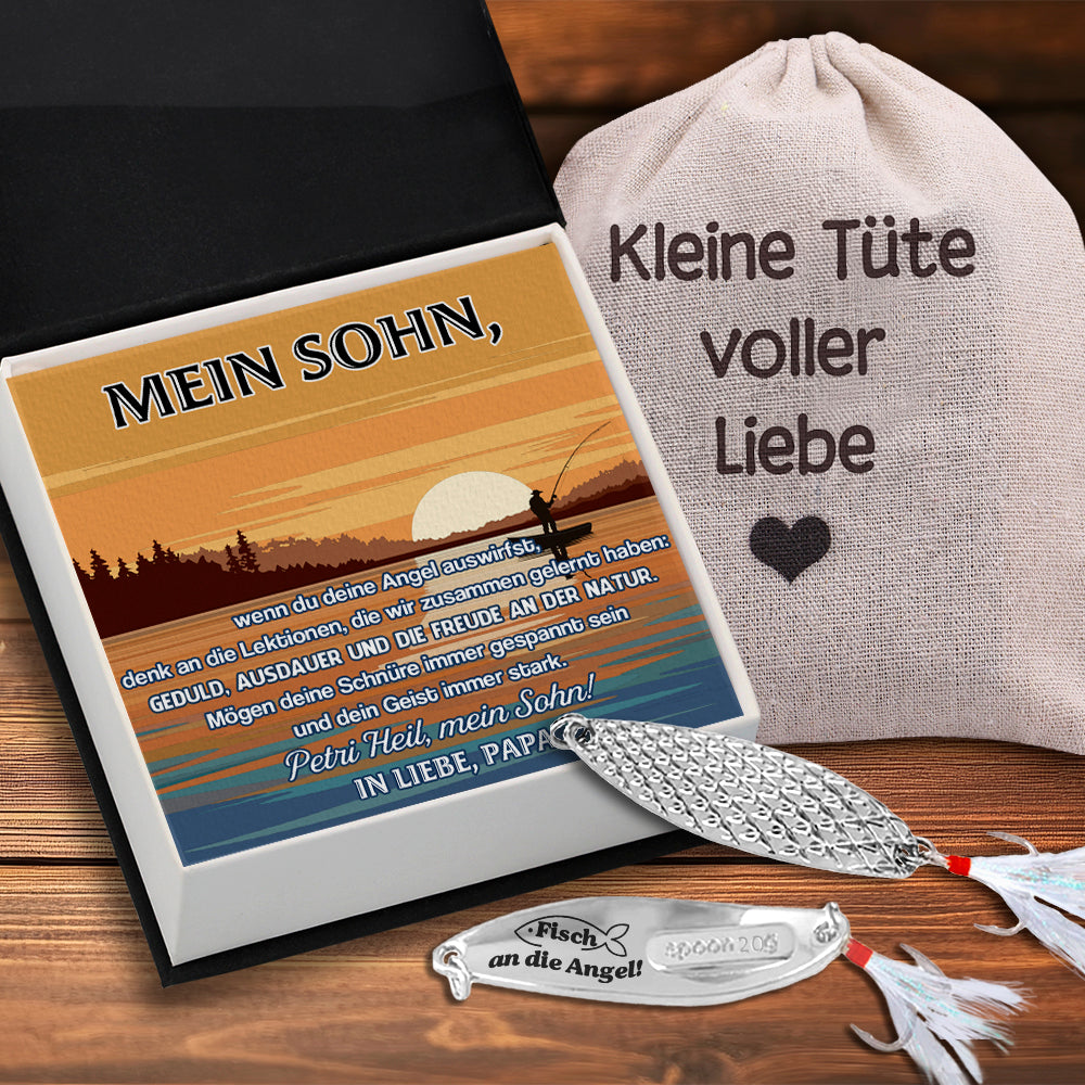 Ananas-Angelköder - Angeln - Mein Sohn - Von Papa - Petri Heil