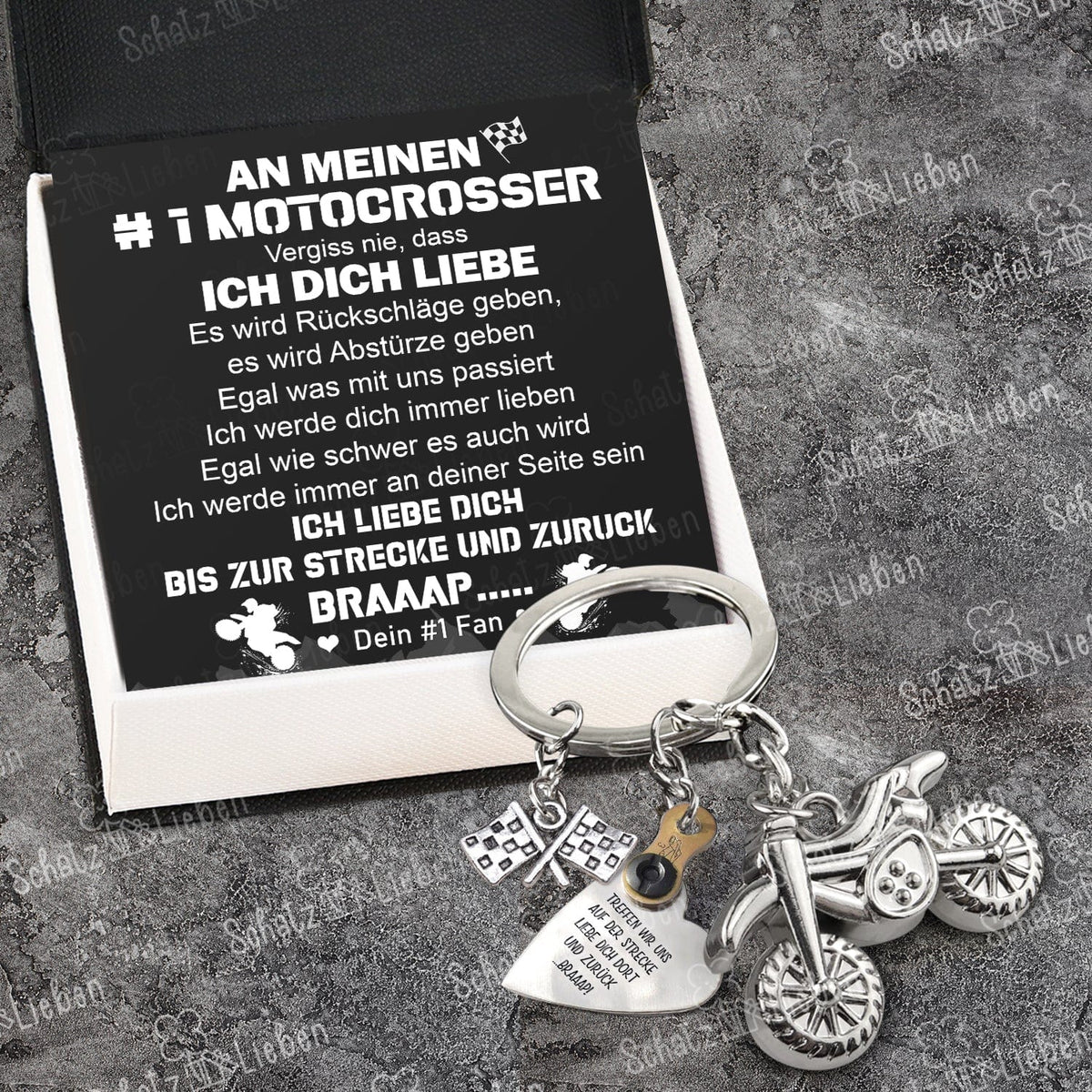 DirtbikeFahrer und MotocrossFahrer Biker An Meinen 1 Motocrosse