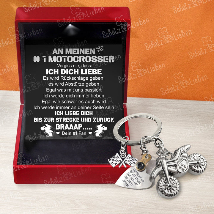 Dirtbike-Fahrer und Motocross-Fahrer - Biker - An Meinen #1 Motocrosser - Liebe Dich Dort Und Zurück ...Braaap! - Degkex12001