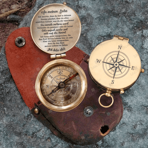 Gravierter Kompass - Familie - An Meinen Sohn - Ich Liebe Dich - Degpb16041