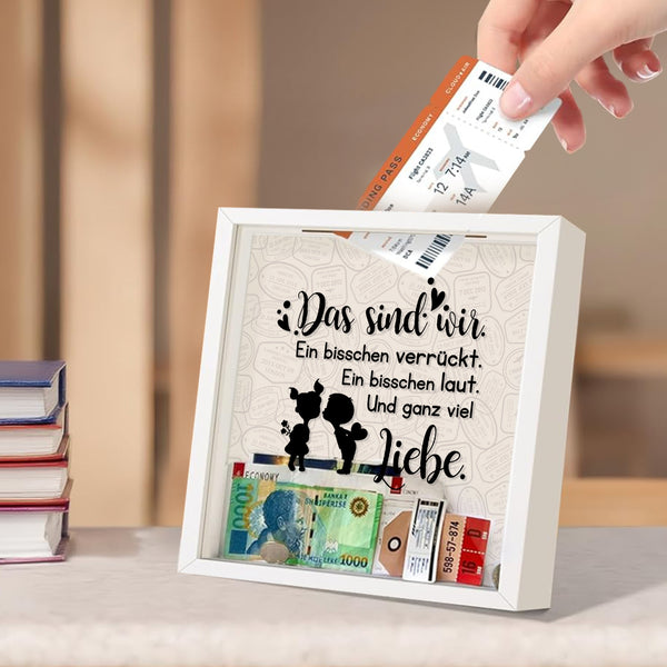 Personalisiert Schattenbox - Familie - Für Paar - Und Ganz Viel Liebe - Degbld13001