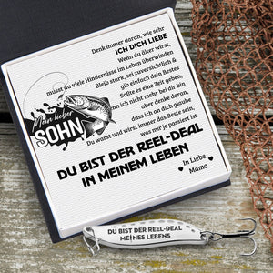 Angeln Löffel Köder - Angeln - An Meinen Sohn - Du Bist Der Reel-deal In Meinem Leben - Degfaa16001