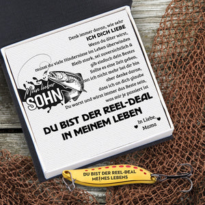 Angeln Löffel Köder - Angeln - An Meinen Sohn - Du Bist Der Reel-deal In Meinem Leben - Degfaa16001