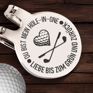 Golfball Marker - Golf - An Meinen Ehemann - Ich Will Bei Allem Deine Letzte Sein - Degata14002
