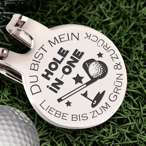 Golfball Marker - Golf - An Meinen Mann - Du Hast Mein Herz Gewonnen - Degata26003