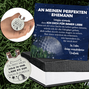 Golfball Marker - Golf - An Meinen Perfekten Ehemann - Vergiss Niemals, Dass Ich Dich Für Immer Liebe - Degata14003