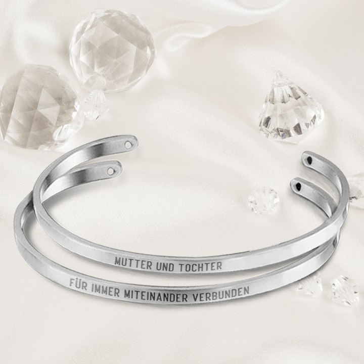 Mama & Tochter Armband - Familie - An Meine Mama - Ich Liebe Dich Von Ganzem Herzen - Degbt19008