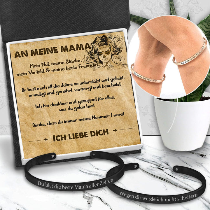 Mama & Tochter Armband - Schädel - An Meinen Mama - Ich Liebe Dich - Degbt19006