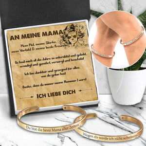 Mama & Tochter Armband - Schädel - An Meinen Mama - Ich Liebe Dich - Degbt19006