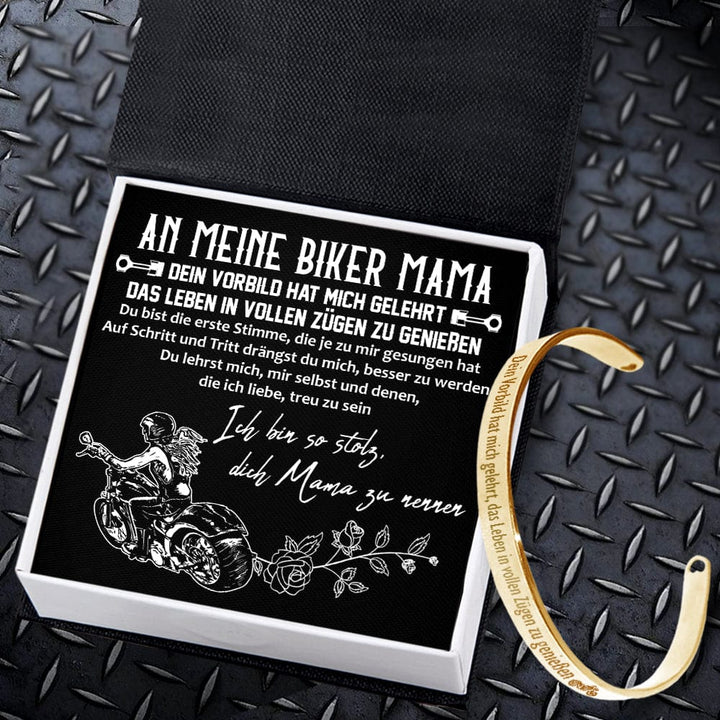 Motorradarmband - Biker - An Meine Bikermama - Ich Liebe Dich - Degbzf19009