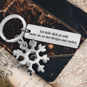 Outdoor Multitool Schlüsselanhänger - Wandern - An Meinen Mann - Ich Liebe Dich So Sehr - Degktb26004