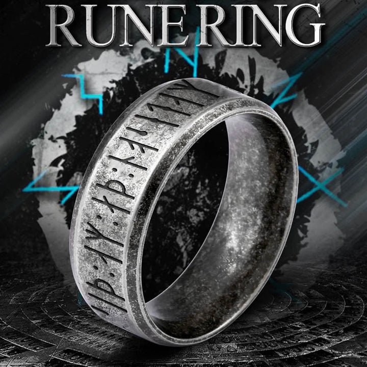 Paar Rune Ring Halsketten - Ich Liebe Dich - Degndx00000