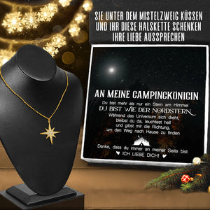 Polaris Halskette - Camping - An Meine Campingkönigin - Du Bist Wie Der Nordstern - Degnnq13001