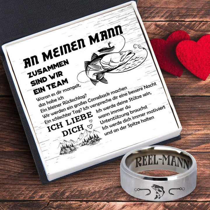 Runenring - Angeln - An Meinen Mann - Ich Liebe Dich - Degri26008