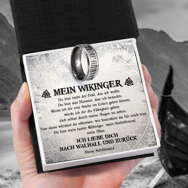 Runenring - Wikinger - An Meinen Mann - Ich Liebe Dich - Degri26007