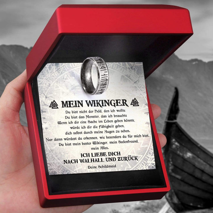 Runenring - Wikinger - An Meinen Mann - Ich Liebe Dich - Degri26007