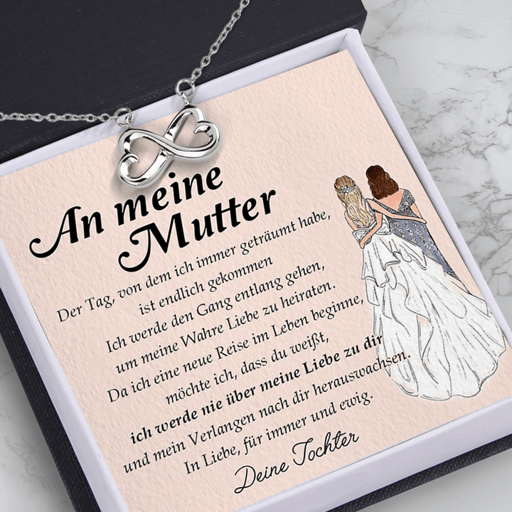 Unendlichkeit Kette - Hochzeit - An Meine Mutter - In Liebe, Für Immer Und Ewig - Degna19001