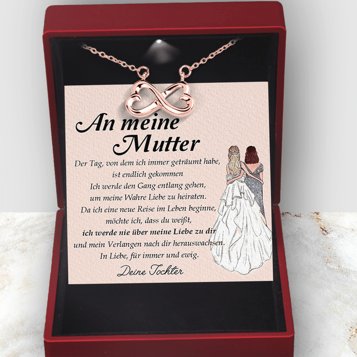 Unendlichkeit Kette - Hochzeit - An Meine Mutter - In Liebe, Für Immer Und Ewig - Degna19001