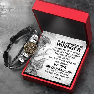 Wikinger Kompass Armband - Mein Wikinger - Ich Liebe Dich - Degbla26002