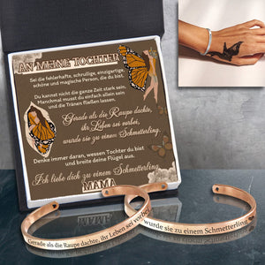 Wikinger Rune Armbänder - Schmetterling - An Meine Tochter - Ich Liebe Dich Zu Einem Schmetterling - Degbt17002