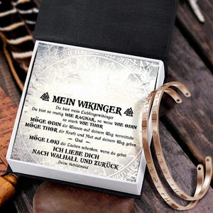 Wikinger Rune Armbänder - Mein Wikinger - Ich Liebe Dich - Degbt26003