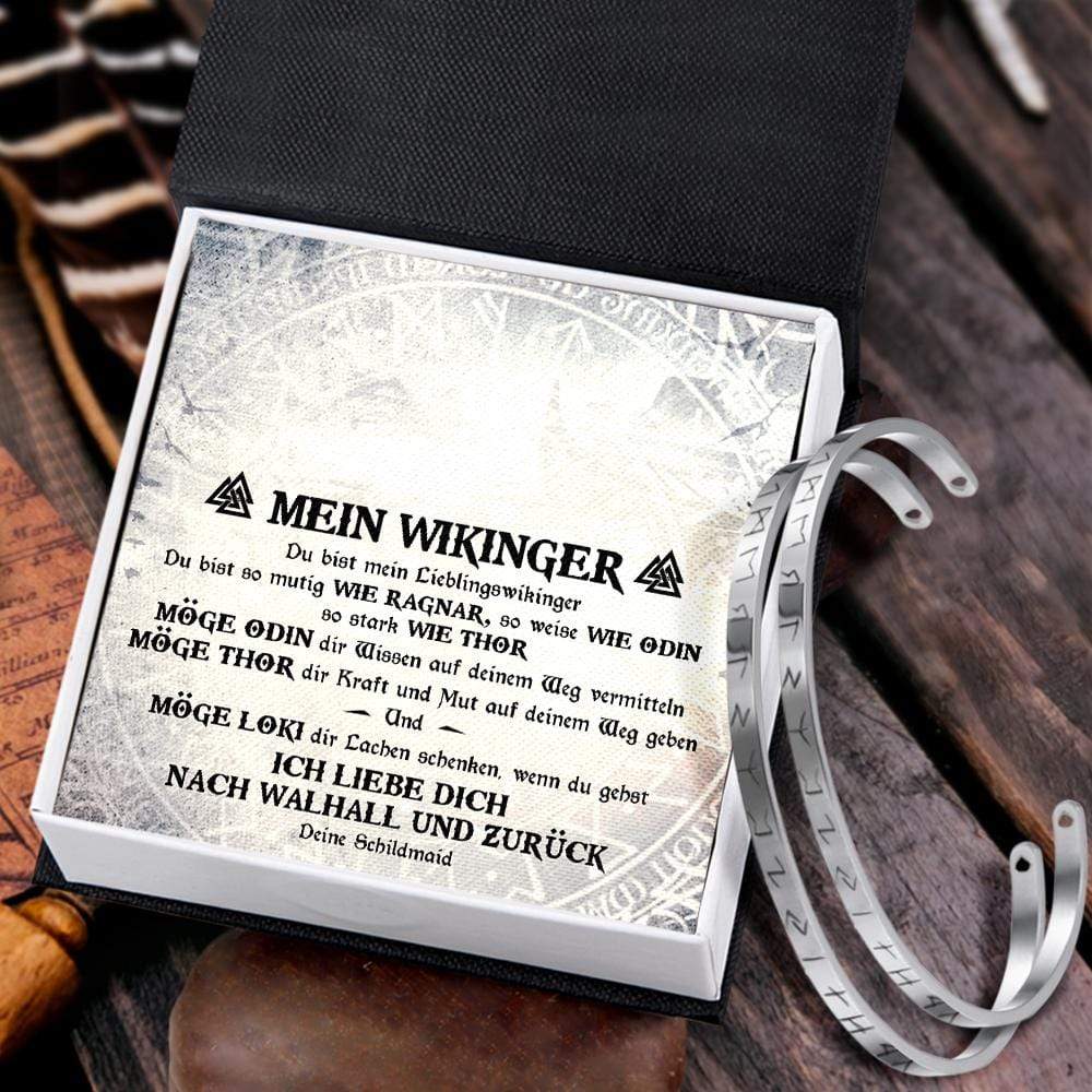 Wikinger Rune Armbands - Mein Wikinger - Ich Liebe Dich - Degbt26003